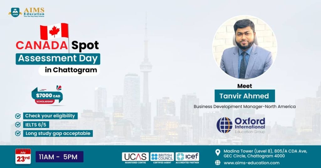 Canada Spot Assessment Day in Chattogram