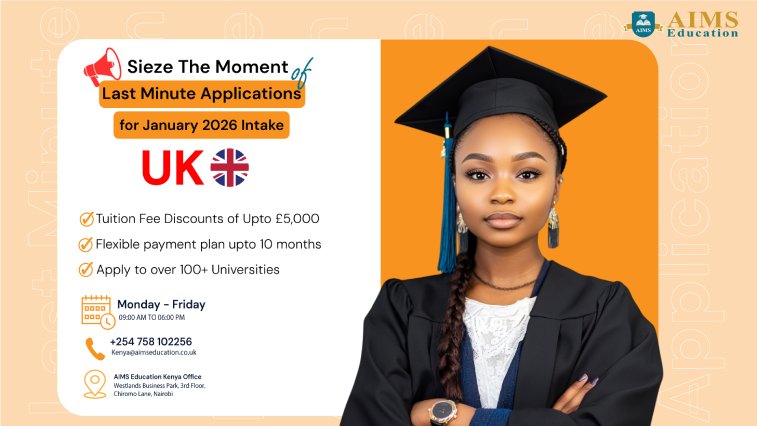 AIMS Education – Last Minute UK Applications