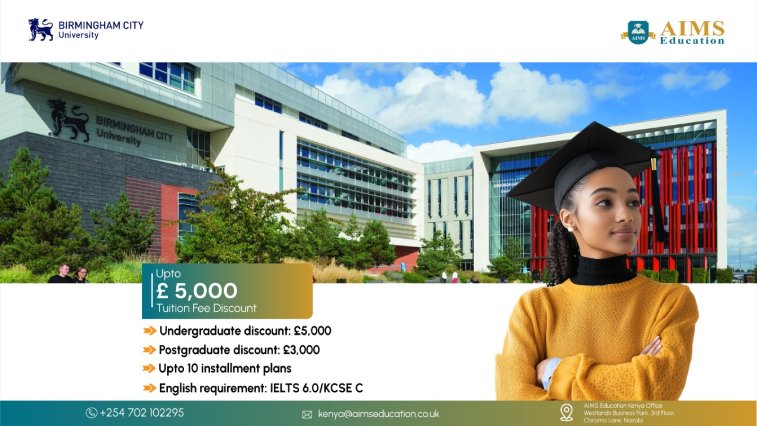 Dreaming of a world class education in the UK? Birmingham City University (BCU)