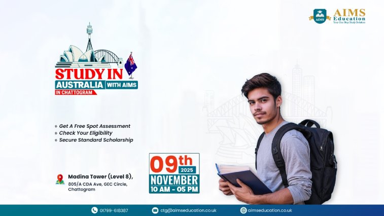Study in Australia With AIMS – in Chattogram!