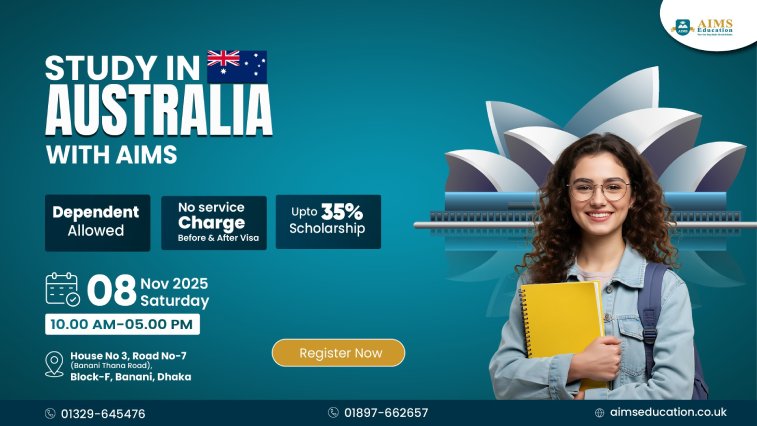 Study in Australia with AIMS at Banani